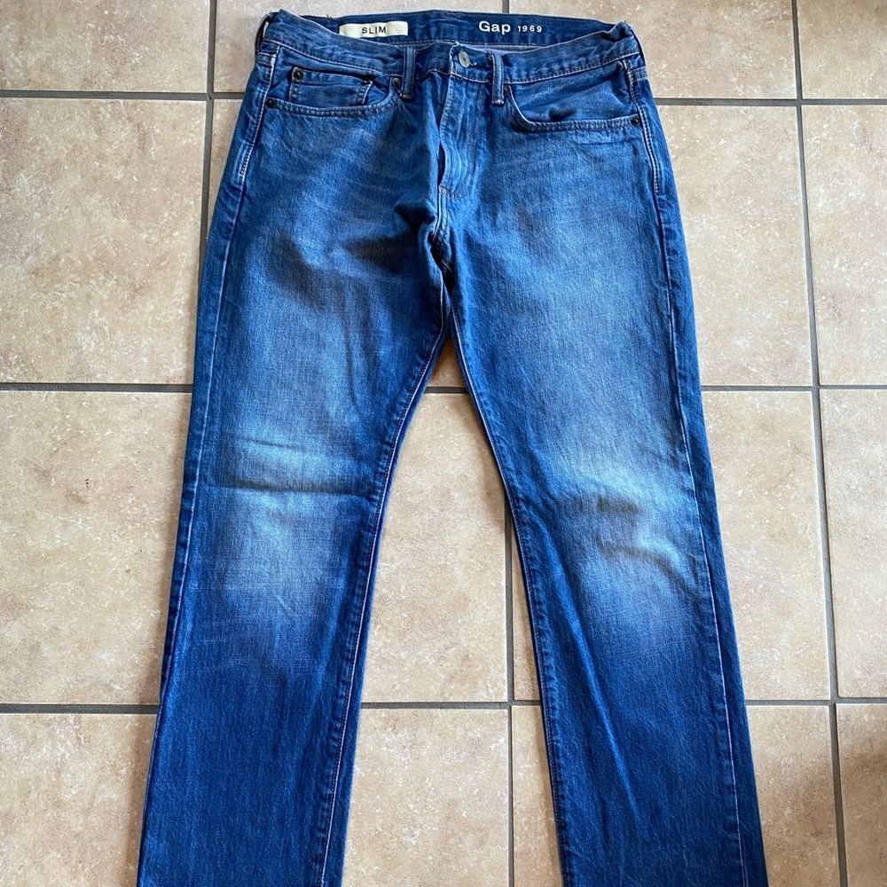 Gap mens slim jeans 30/30